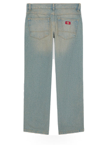 Dickies 983 Regular Straight Jeans - Jeans Uomo - Light Aged Fade