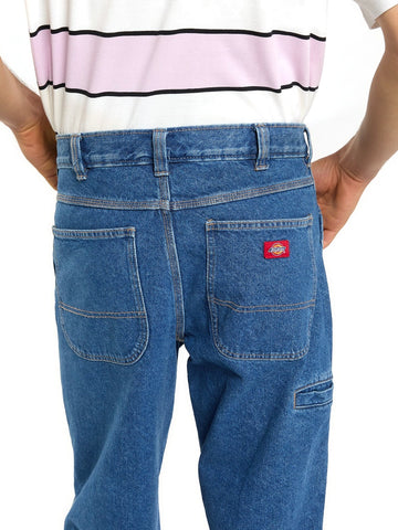 Dickies 958 Baggy Tapered Work Jeans - Jeans Uomo - Classic Blue