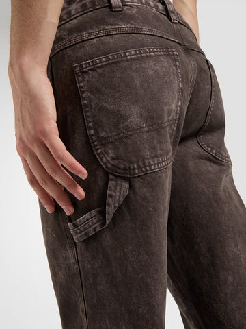 Dickies 993 Regular Tapered Carpenter Jeans - Jeans Uomo - Dark Brown