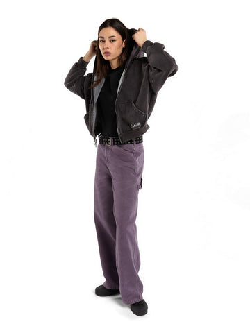Dickies Wmns Baker Zipped Hoodie W - Felpe Donna - Nero