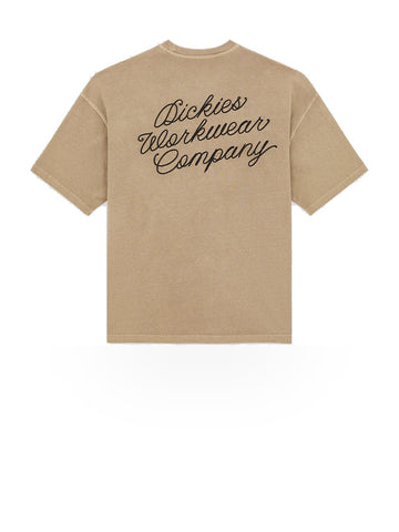 Dickies Wmns Labelle Ss Tee - T-Shirt Donna - Desert Sand