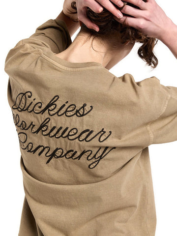 Dickies Wmns Labelle Ss Tee - T-Shirt Donna - Desert Sand
