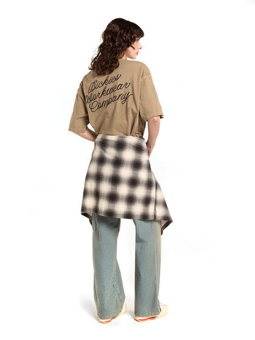 Dickies Wmns Labelle Ss Tee - T-Shirt Donna - Desert Sand