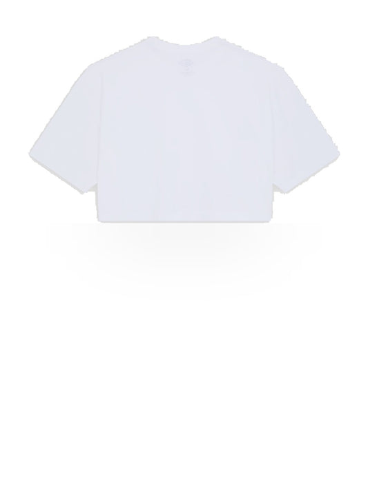 Dickies Wmns Clarkdale Ss Tee - T-Shirt Donna - Bianco