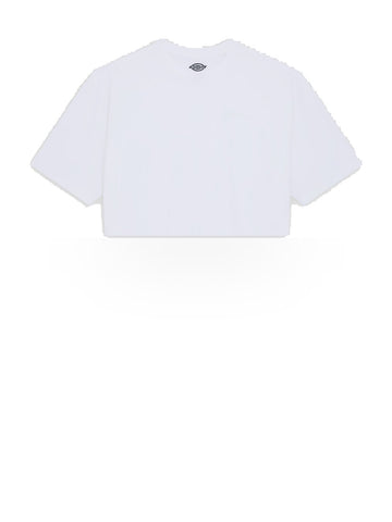 Dickies Wmns Clarkdale Ss Tee - T-Shirt Donna - Bianco