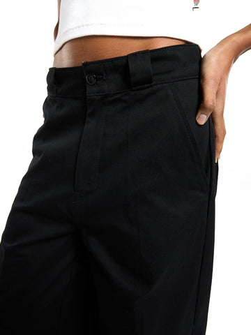 Dickies Wmns 247 Wide Leg Pant - Pantaloni Donna - Nero