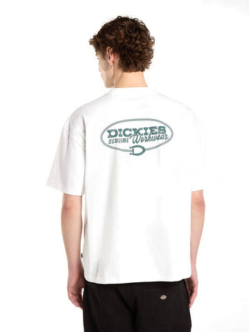 Dickies Avondale Ss Tee - T-Shirt Uomo - Bianco