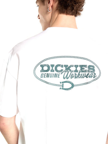 Dickies Avondale Ss Tee - T-Shirt Uomo - Bianco