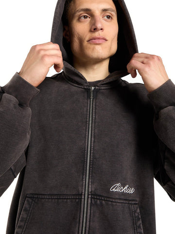 Dickies Baker Zipped Hoodie - Felpe Uomo - Nero