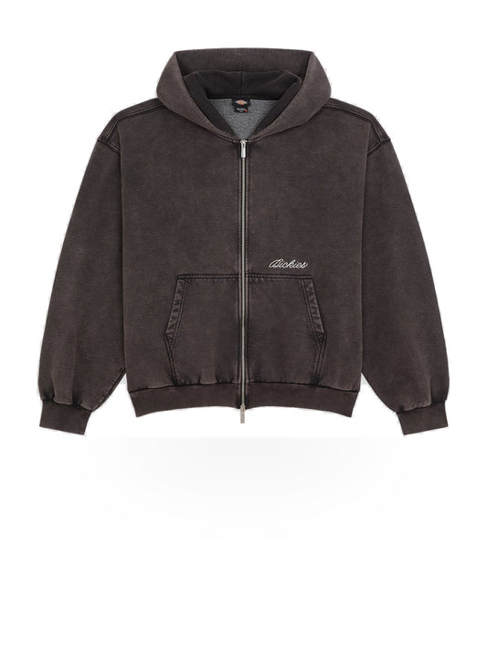 Dickies Baker Zipped Hoodie - Felpe Uomo - Nero