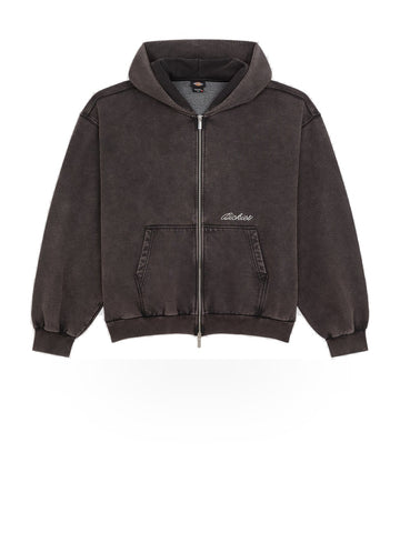 Dickies Baker Zipped Hoodie - Felpe Uomo - Nero