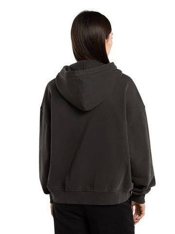 Dickies Wmns Sutcliffe Cropped Zipped Hoodie W - Felpe Donna - Nero