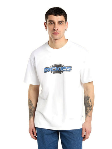Dickies Somerton Ss Tee - T-Shirt Uomo - Bianco