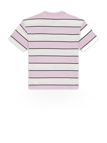 Dickies Embroidery Stripe Ss Tee - T-Shirt Uomo - Ecru