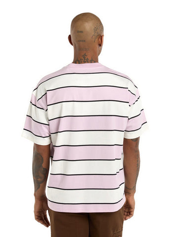 Dickies Embroidery Stripe Ss Tee - T-Shirt Uomo - Ecru