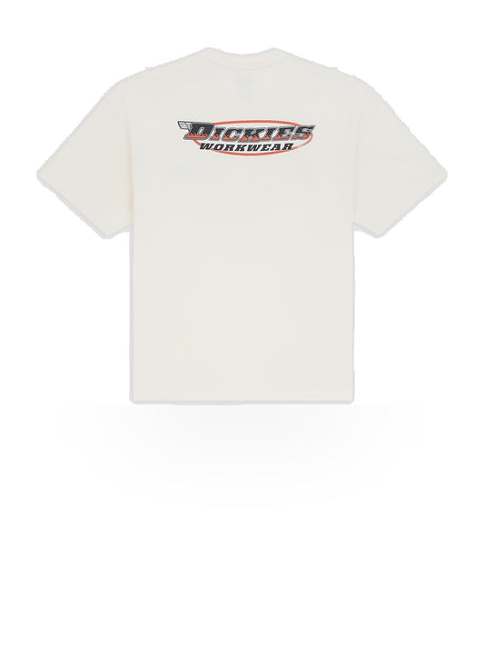 Dickies Bradenton Ss Tee - T-Shirt Uomo - Egret