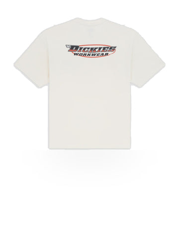 Dickies Bradenton Ss Tee - T-Shirt Uomo - Egret