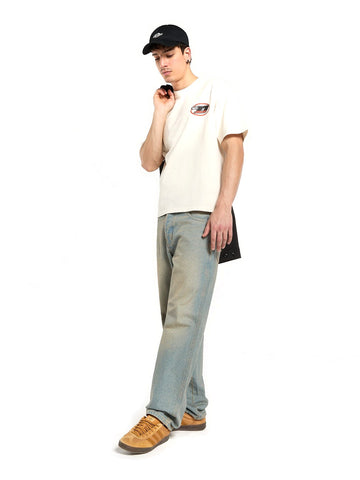 Dickies Bradenton Ss Tee - T-Shirt Uomo - Egret