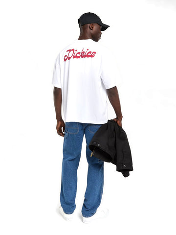 Dickies Cornville Ss Tee - T-Shirt Uomo - Bianco