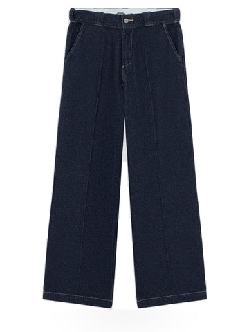 Dickies Wmns Goodsprings Wide Work Jeans W - Jeans Donna - Rinsed