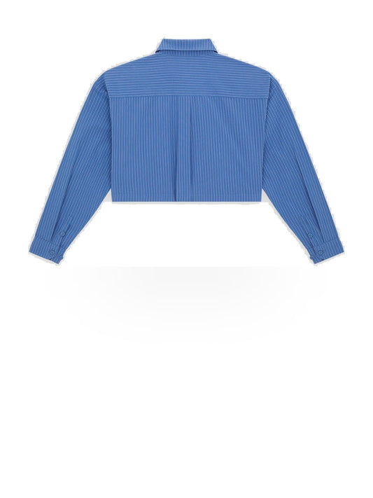 Dickies Shalimar Cropped Shirt - Camicie Donna - Dutch Blue