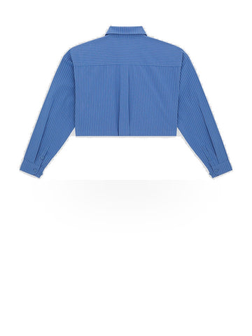 Dickies Shalimar Cropped Shirt - Camicie Donna - Dutch Blue