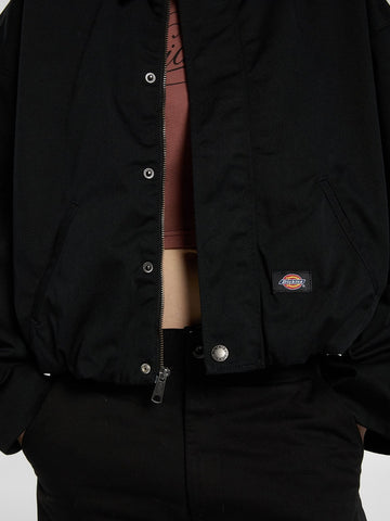 Dickies Poly Cotton Jacket - Capospalla Donna - Nero