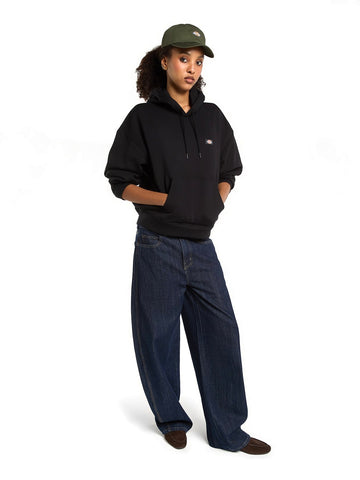 Dickies Oakport Hoodie - Felpe Donna - Nero
