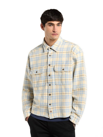 Dickies Dad Flannel Shirt - Camicie Uomo - Wood Ash