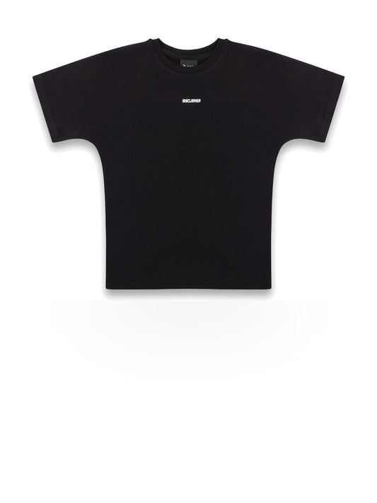 Disclaimer Maglia Bimbo In Jersey - T-Shirt Bambino - Nero-St.Bianca