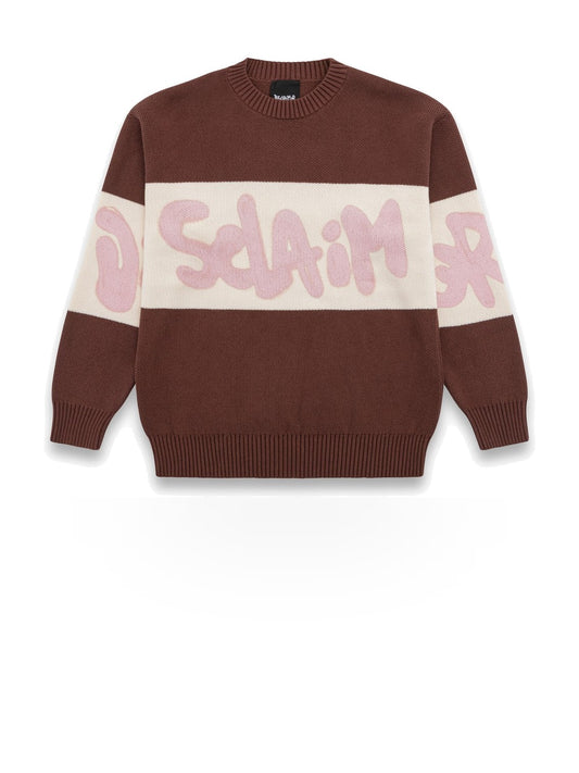 Disclaimer Maglia Girocollo - Maglieria Uomo - Cioccolato