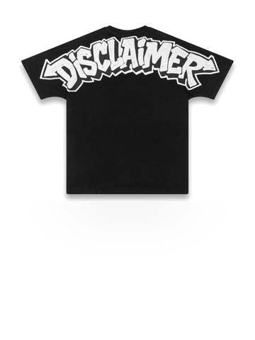 Disclaimer Maglia In Jersey - T-Shirt Uomo - Nero-st.bianca