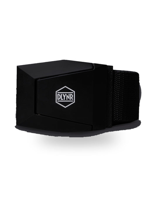 Dolly Noire DLYNR Polygonal Buckle Belt - Cinture Uomo - Nero