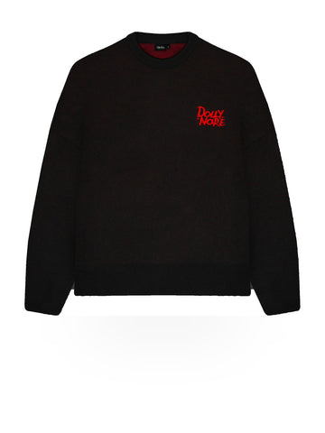 Dolly Noire Satanicat Boxy Sweater - Maglieria Uomo