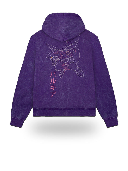 Dolly Noire Palkia Hoodie Acid Lilac - Felpe Uomo - Lilla