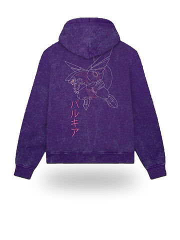 Dolly Noire Palkia Hoodie Acid Lilac - Felpe Uomo - Lilla