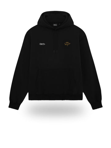 Dolly Noire D10S Hoodie Black - Felpe Uomo - Nero