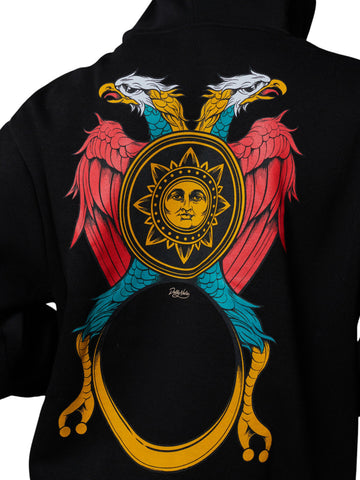 Dolly Noire Asso Di Denari Hoodie - Felpe Uomo - Nero