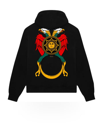 Dolly Noire Asso Di Denari Hoodie - Felpe Uomo - Nero