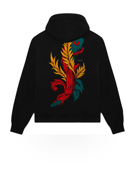 Dolly Noire Asso Di Bastoni Hoodie - Felpe Uomo - Nero