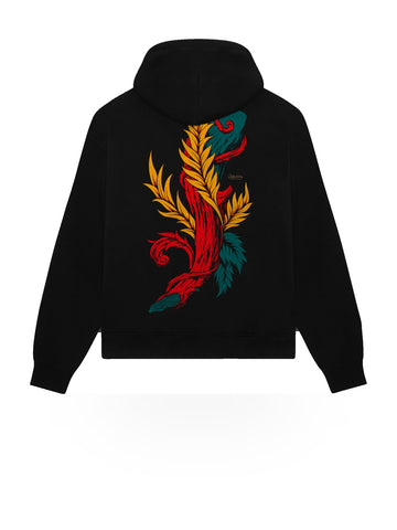Dolly Noire Asso Di Bastoni Hoodie - Felpe Uomo - Nero