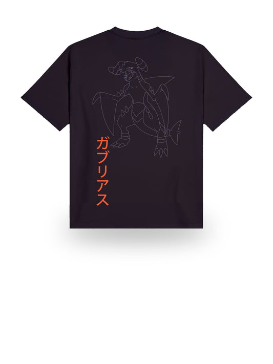 Dolly Noire Garchomp Evolution Tee - T-Shirt Uomo - Viola