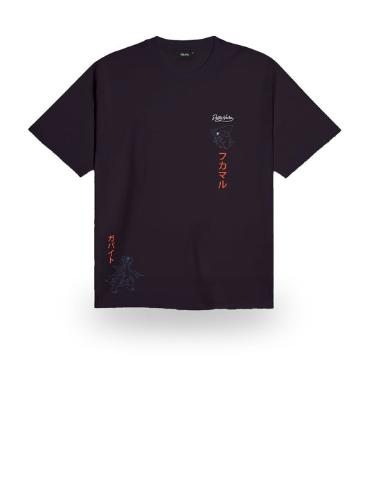 Dolly Noire Garchomp Evolution Tee - T-Shirt Uomo - Viola