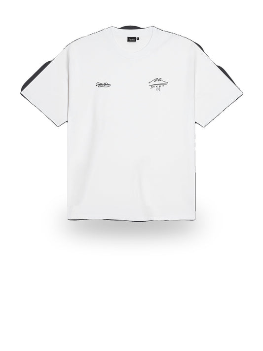 Dolly Noire Live Is Life Tee White - T-Shirt Uomo - Bianco