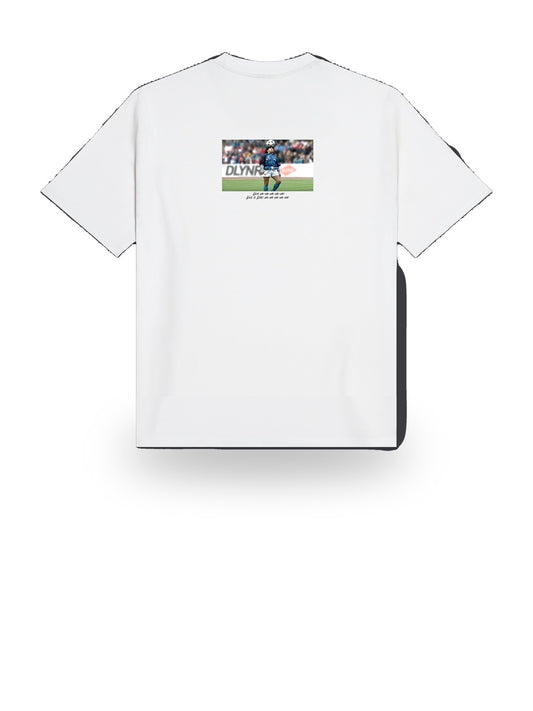 Dolly Noire Live Is Life Tee White - T-Shirt Uomo - Bianco
