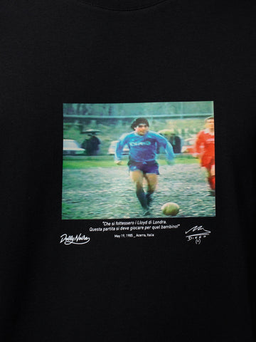 Dolly Noire Partita del Fango Tee Black - T-Shirt Uomo - Nero