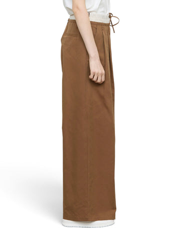 Eleh Pantaloni Donna - Marrone