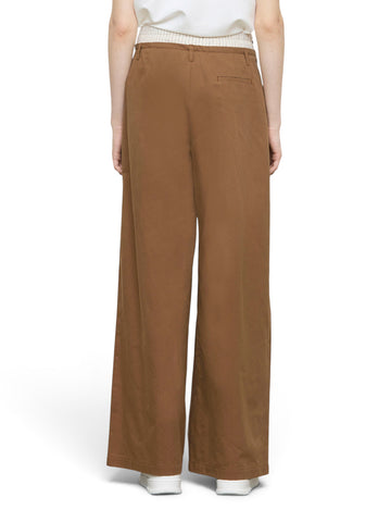 Eleh Pantaloni Donna - Marrone