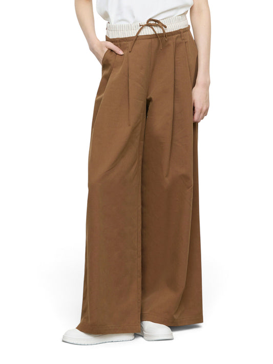 Eleh Pantaloni Donna - Marrone
