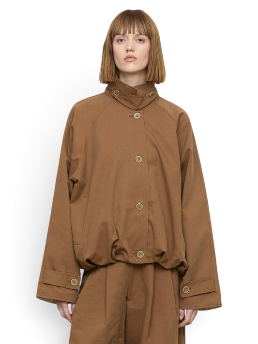 Eleh Capospalla Donna - Marrone